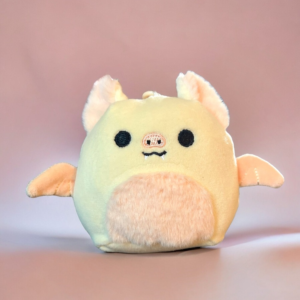 3.5-inch Meghan Squishmallows Fruit Bat Clip Plush